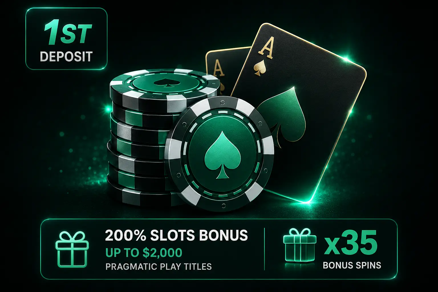 1st deposit