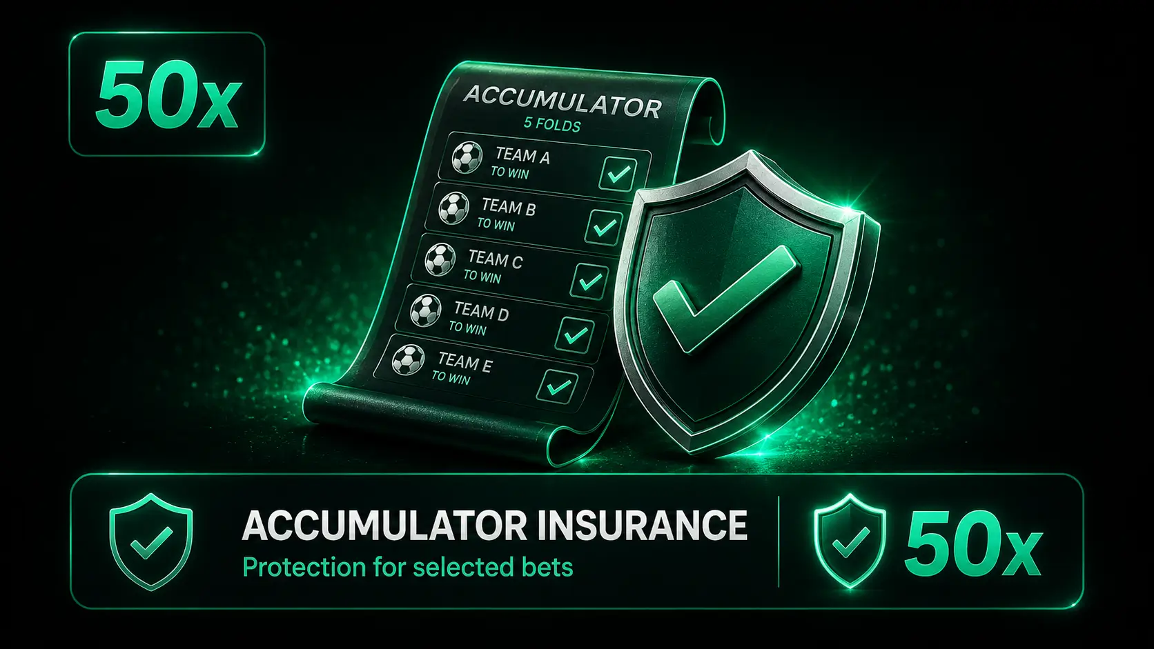 The 50x Accumulator Insurance