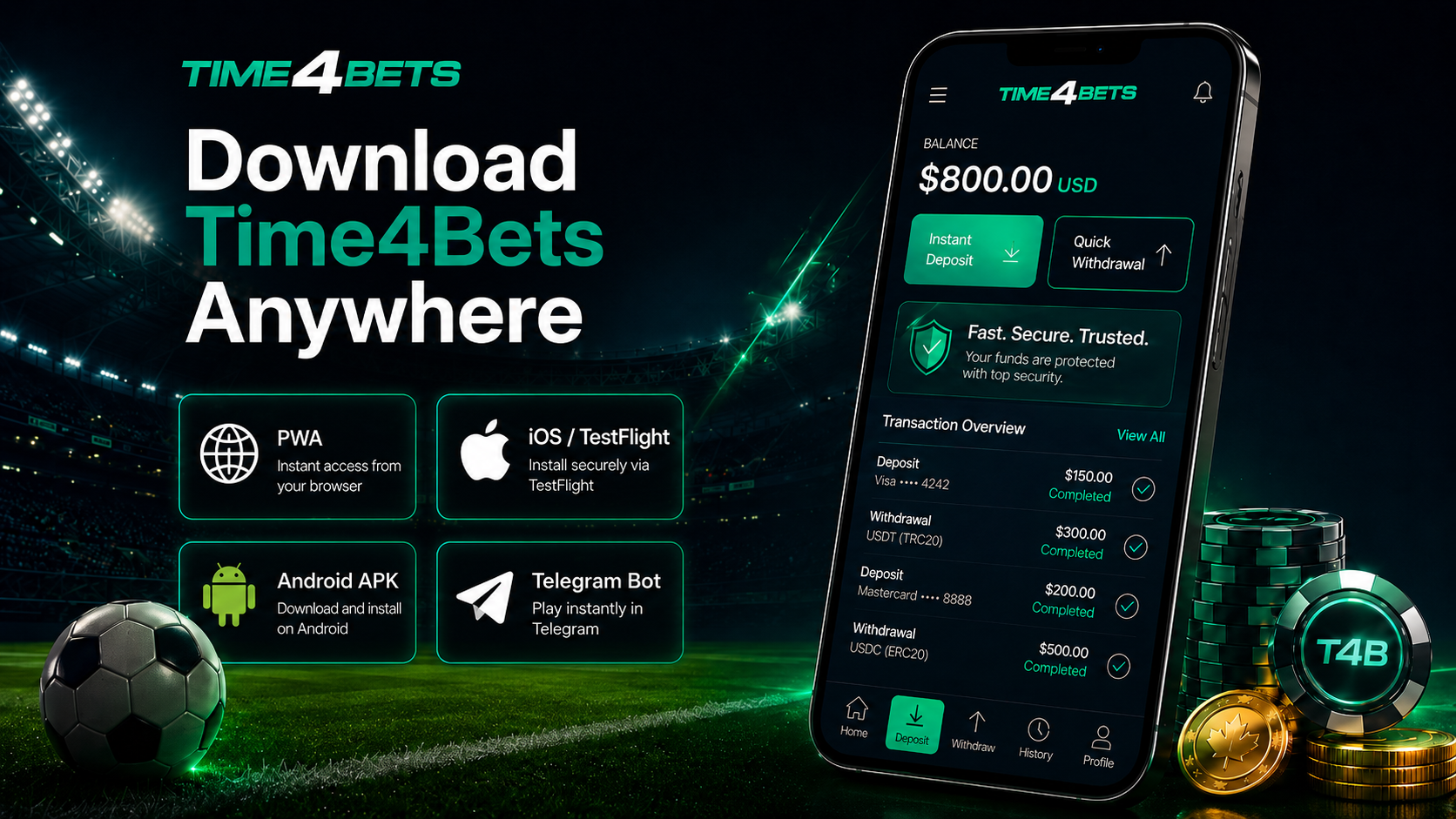 time4bets download app